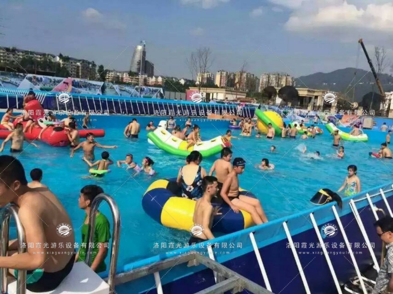 沧县支架泳池